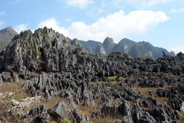 Cao nguyên đá Đồng Văn ở Hà Giang.