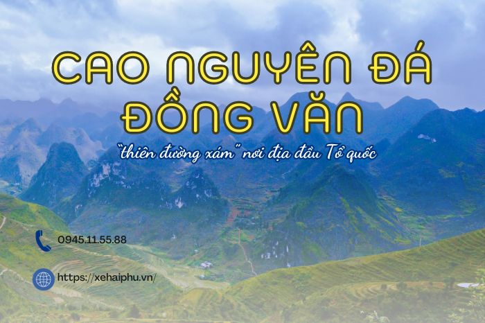 Khám phá vẻ đẹp cao nguyên đá Đồng Văn.