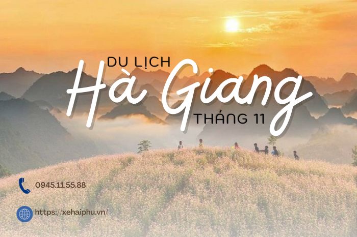 Du lịch Hà Giang tháng 11.