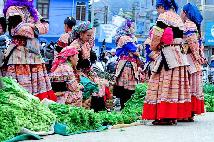 Chợ phiên Hà Giang tháng 1.